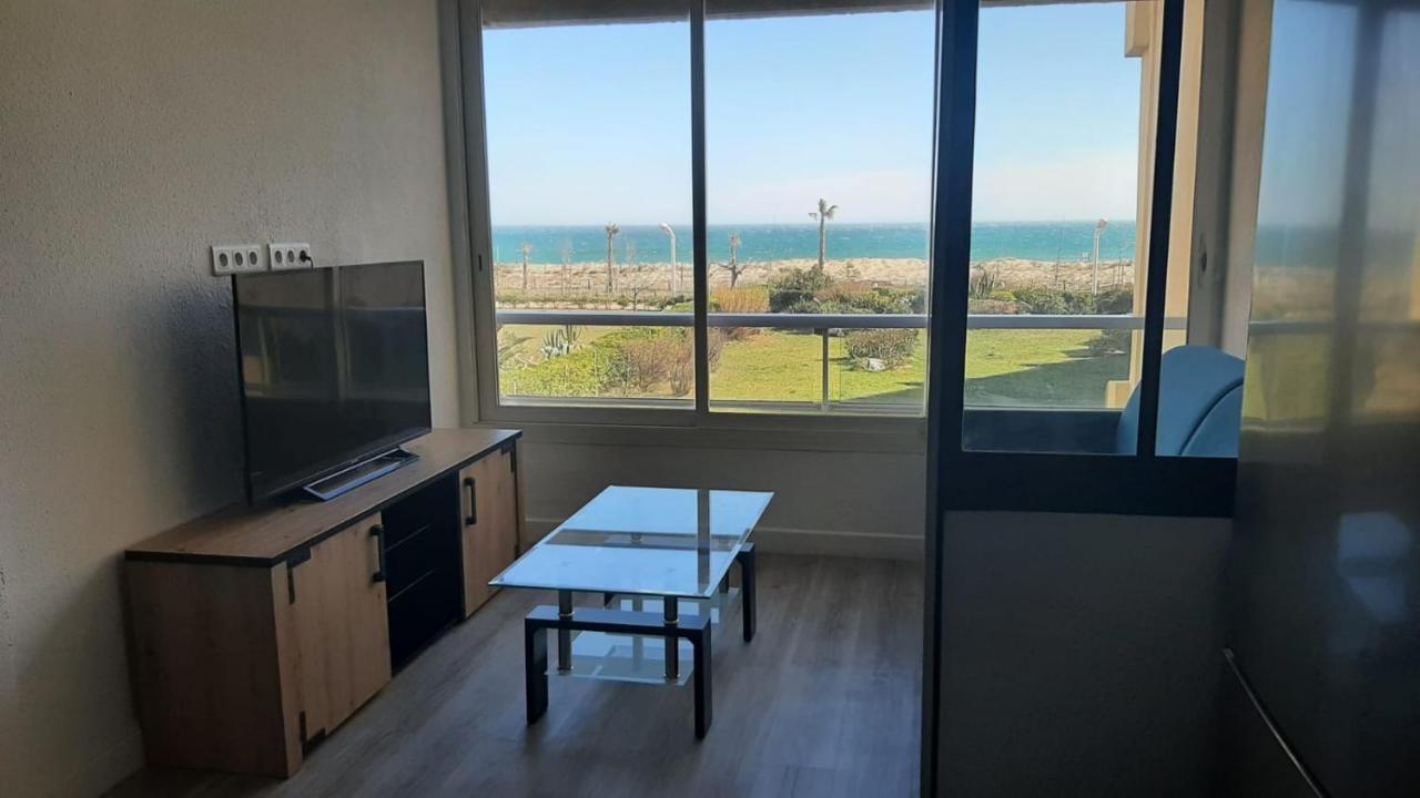 Appartement Vue Exeptionnelle Sur La Mer 6 Personnes Le Barcarès Kültér fotó