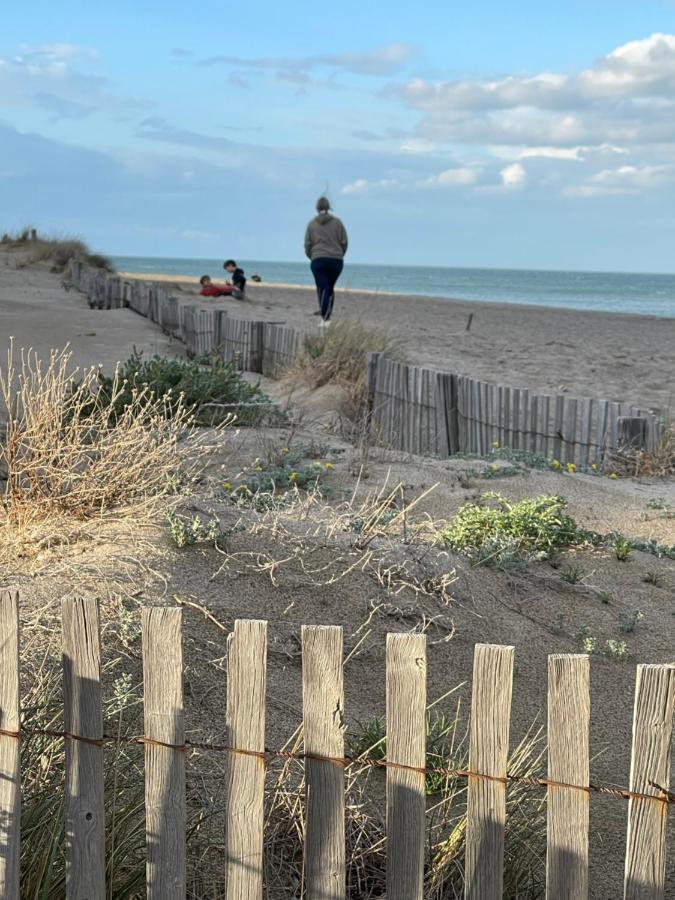Appartement Vue Exeptionnelle Sur La Mer 6 Personnes Le Barcarès Kültér fotó